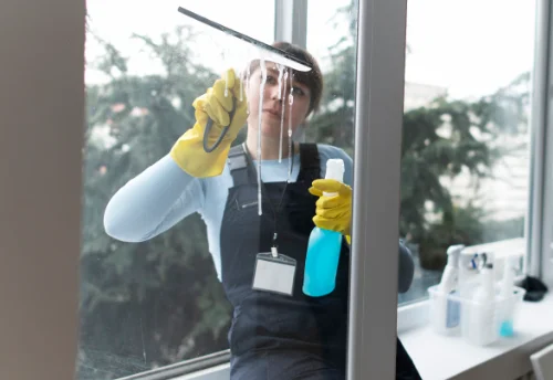 Nettoyage de vitres intérieures et extérieures à Laubert